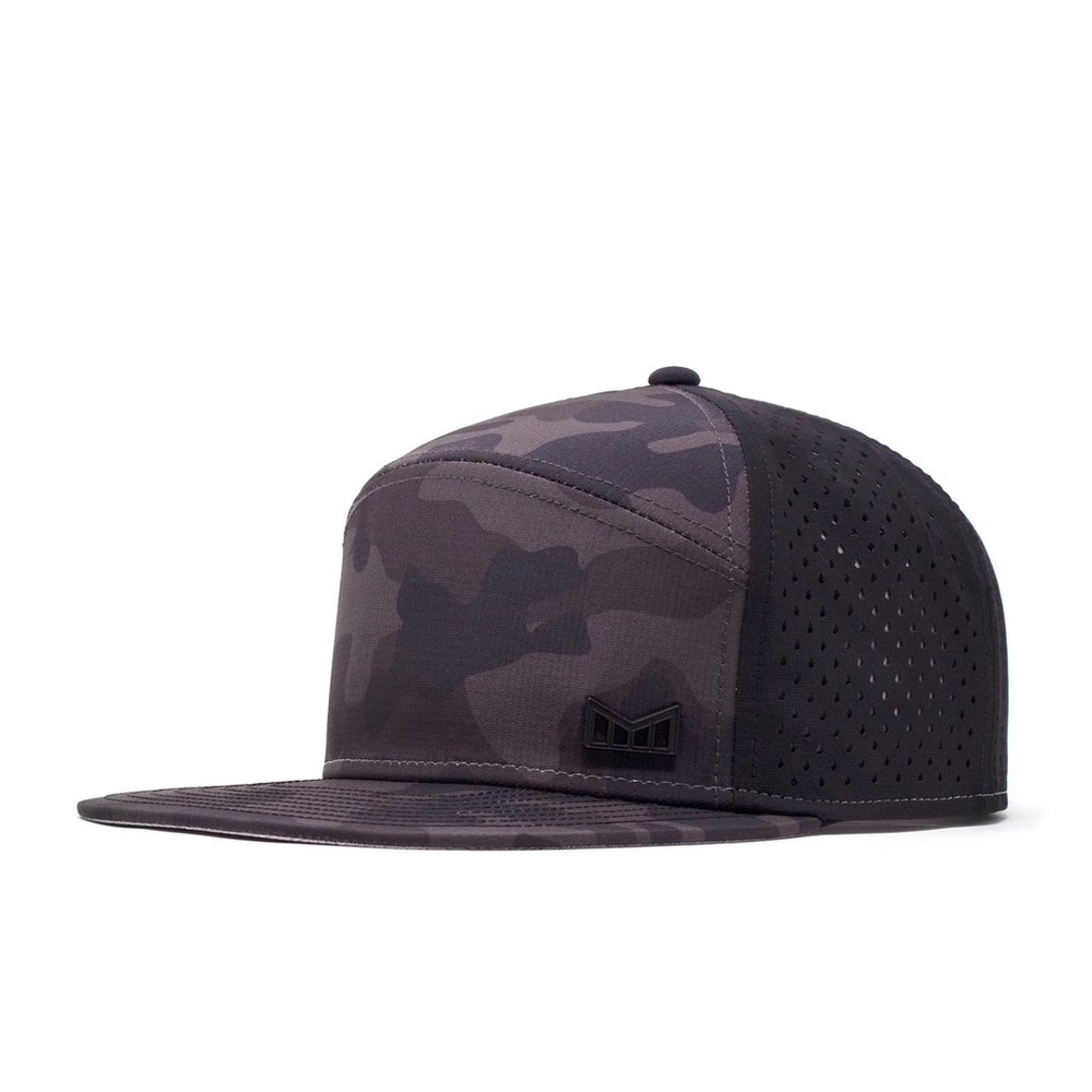 Melin Trenches Icon HYDRO Snapback Black Camo
